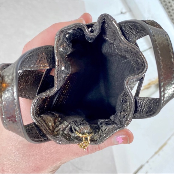 Jimmy Choo Cracked Leather Ultra Mini Bag - Picture 7 of 8